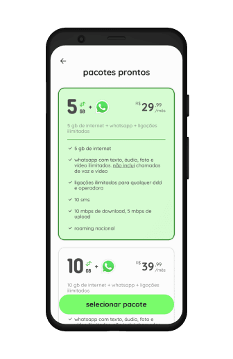 pacote - app