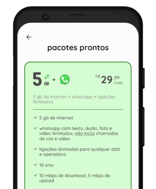 pacote - app